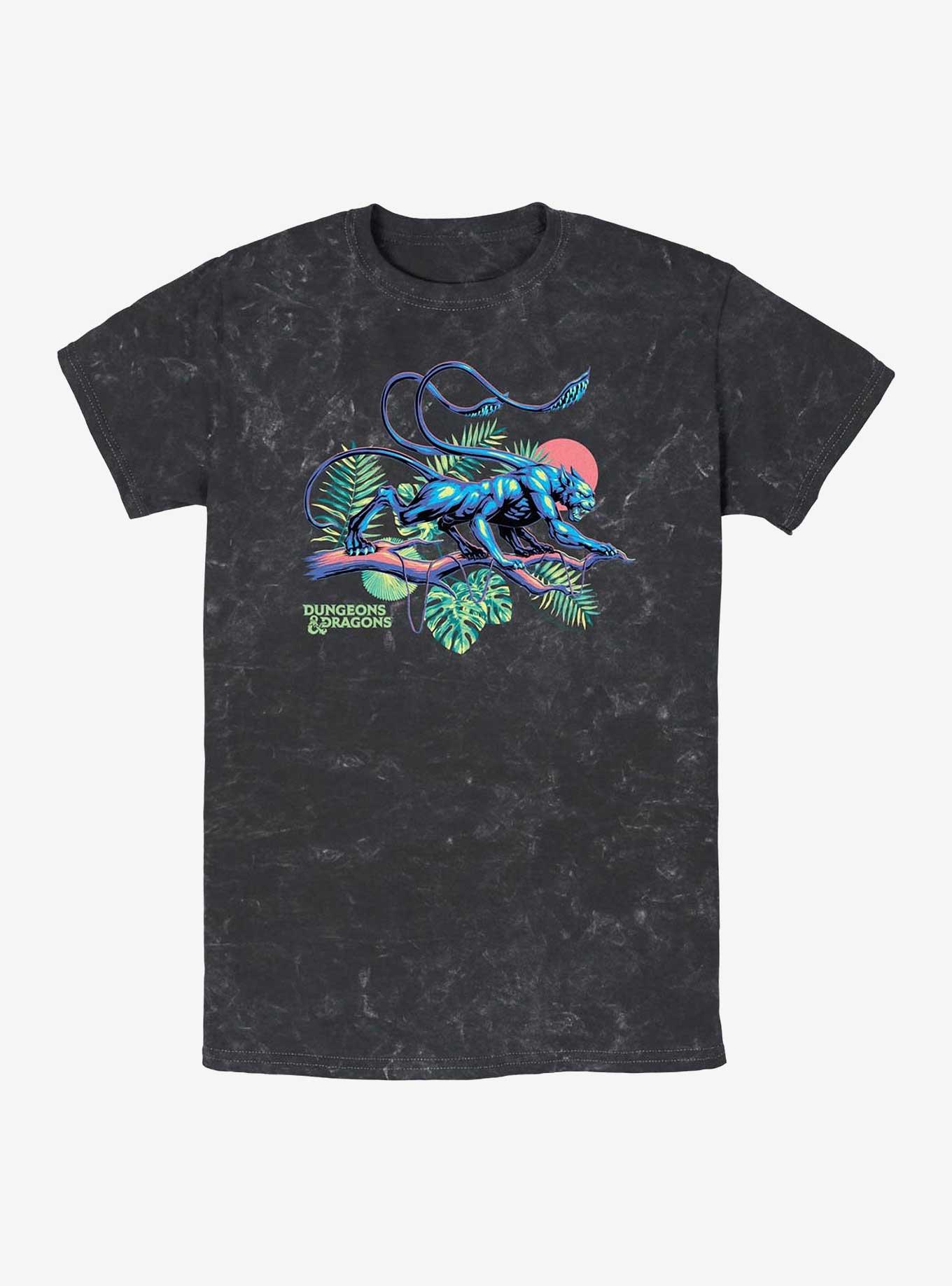 Dungeons & Dragons Displacer Beast Mineral Wash T-Shirt, , hi-res