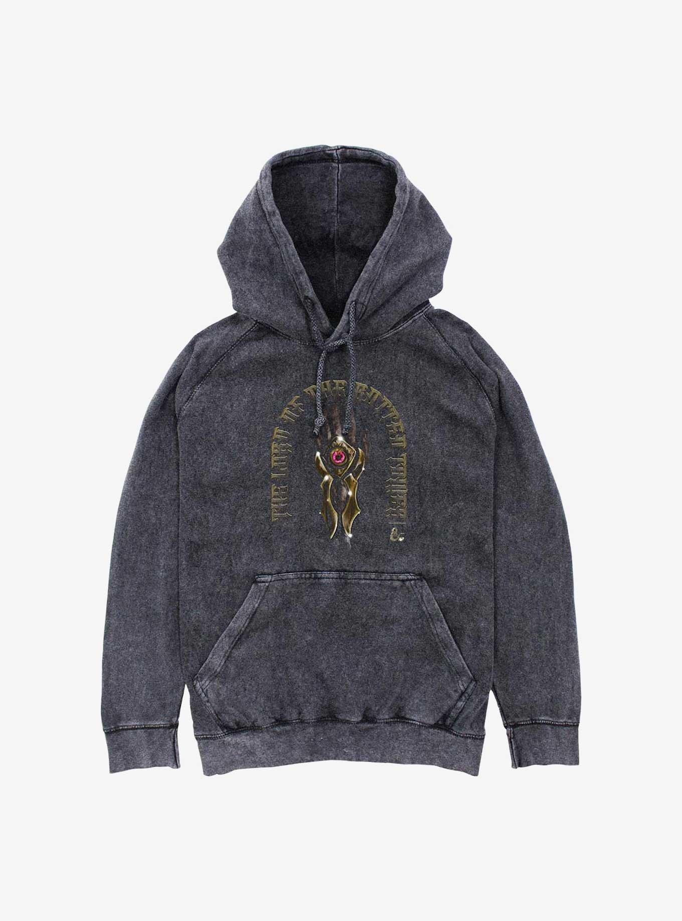 Dungeons & Dragons Vecna's Hand Mineral Wash Hoodie