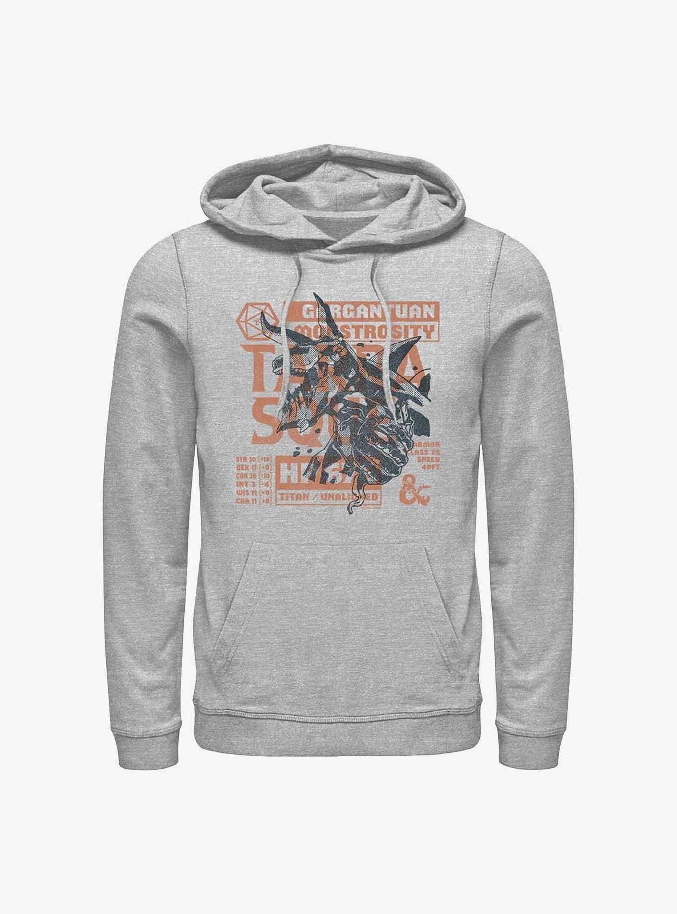 Dungeons & Dragons Terrasque Monster Stats Hoodie, , hi-res