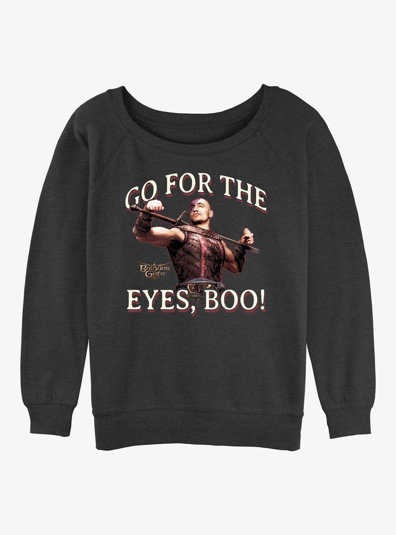 Dungeons & Dragons Minsc Go For The Eyes Boo Girls Slouchy Sweatshirt, , hi-res