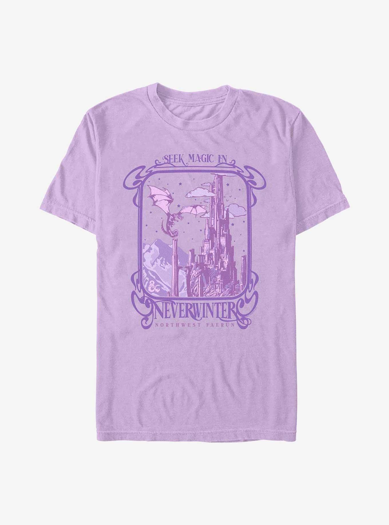 Dungeons & Dragons Seek Magic In Neverwinter Garment Dye T-Shirt, , hi-res