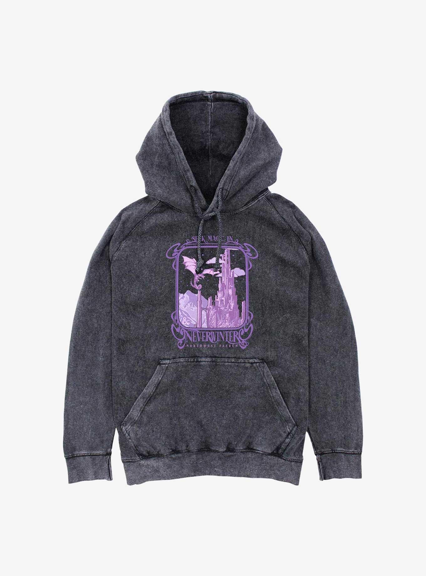 Dungeons & Dragons Seek Magic In Neverwinter Mineral Wash Hoodie, , hi-res