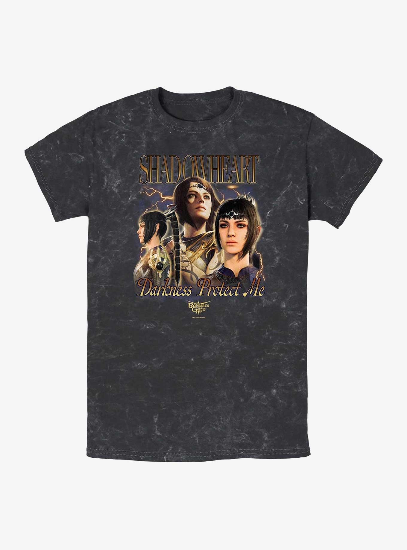 Dungeons & Dragons Baldur's Gate Shadowheart Montage Mineral Wash T-Shirt, , hi-res
