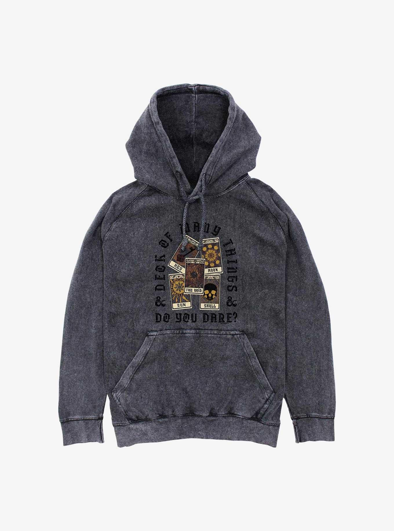 Dungeons & Dragons Deck Of Many Things Mineral Wash Hoodie