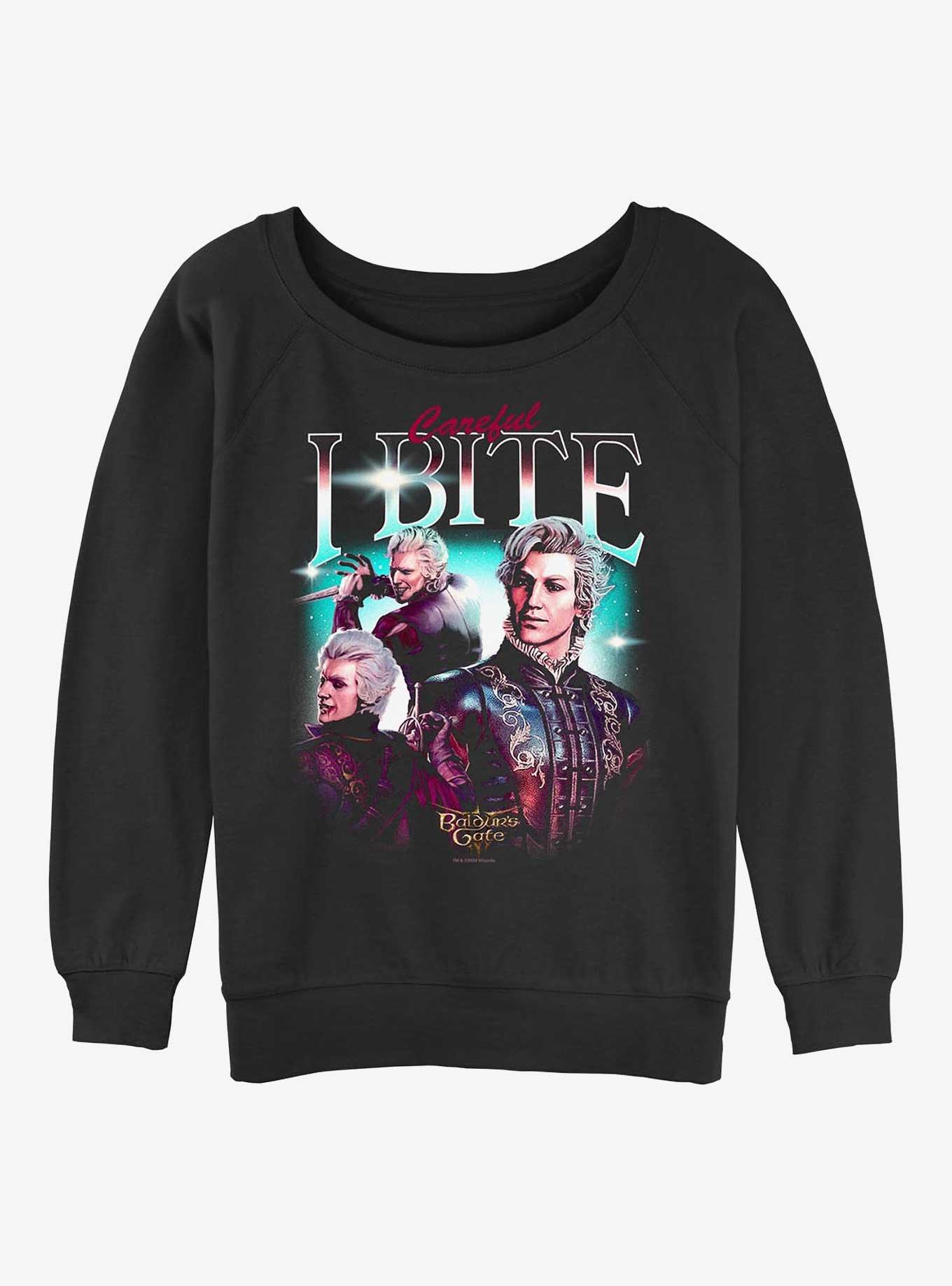 Dungeons & Dragons Baldur's Gate Astarion Montage Girls Slouchy Sweatshirt, , hi-res