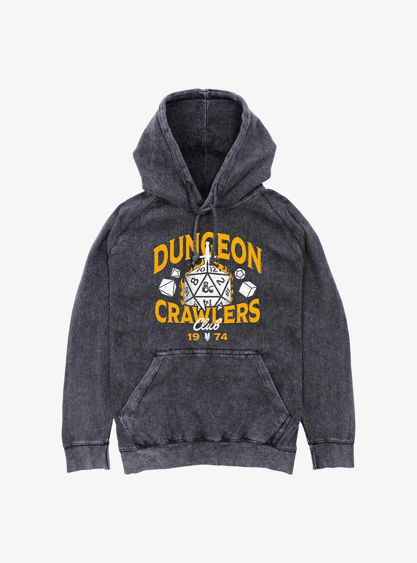 Dungeons & Dragons Dungeon Crawlers Club Mineral Wash Hoodie
