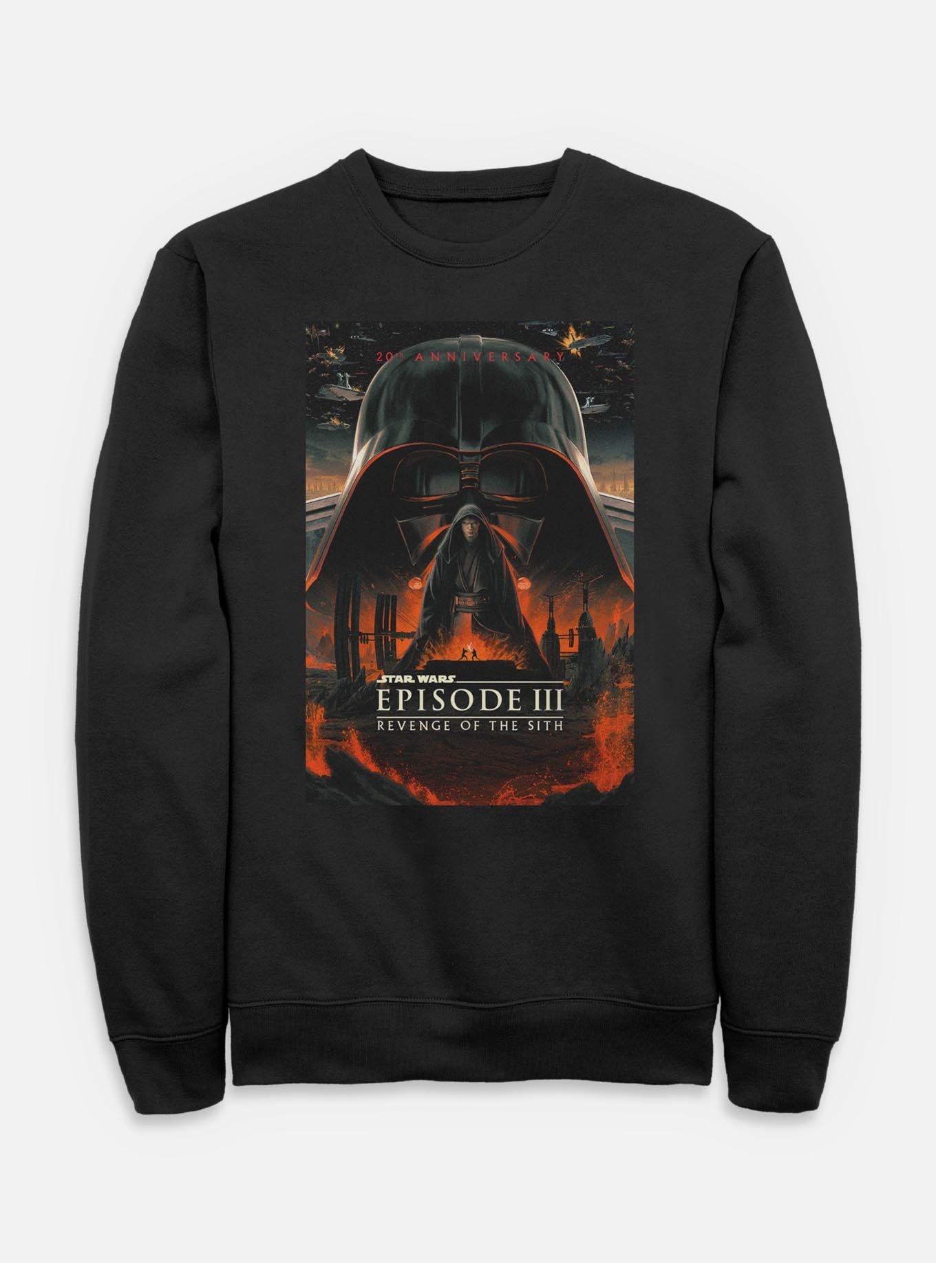 Star Wars Episode III: Revenge Of The Sith 20th Anniversary Poster Sweatshirt,New Products : American Fashion Style Bags On Sale