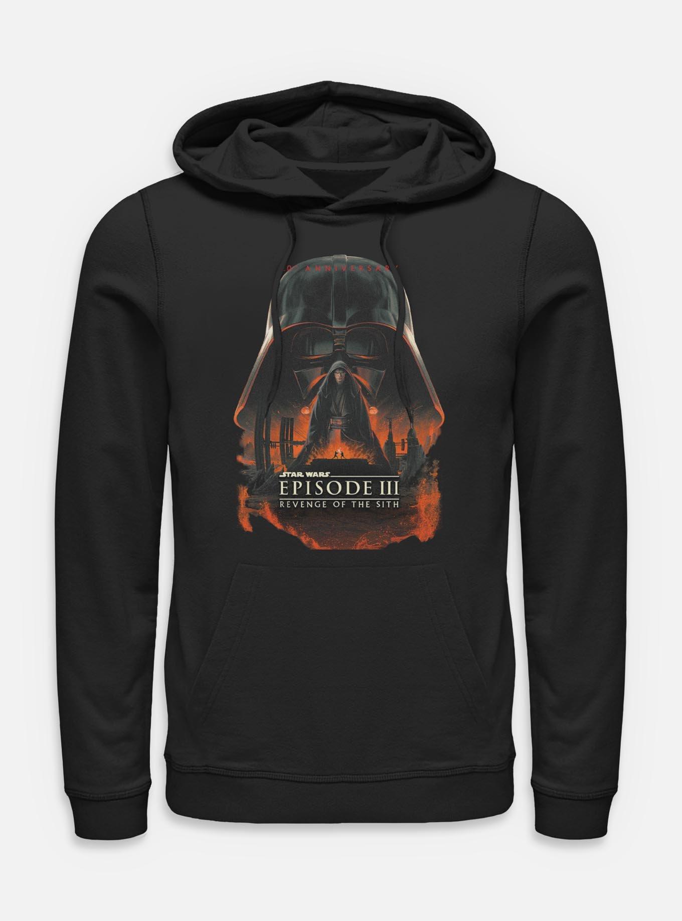 Star Wars Episode III: Revenge Of The Sith 20th Anniversary Poster Hoodie,New Products : American Fashion Style Bags On Sale