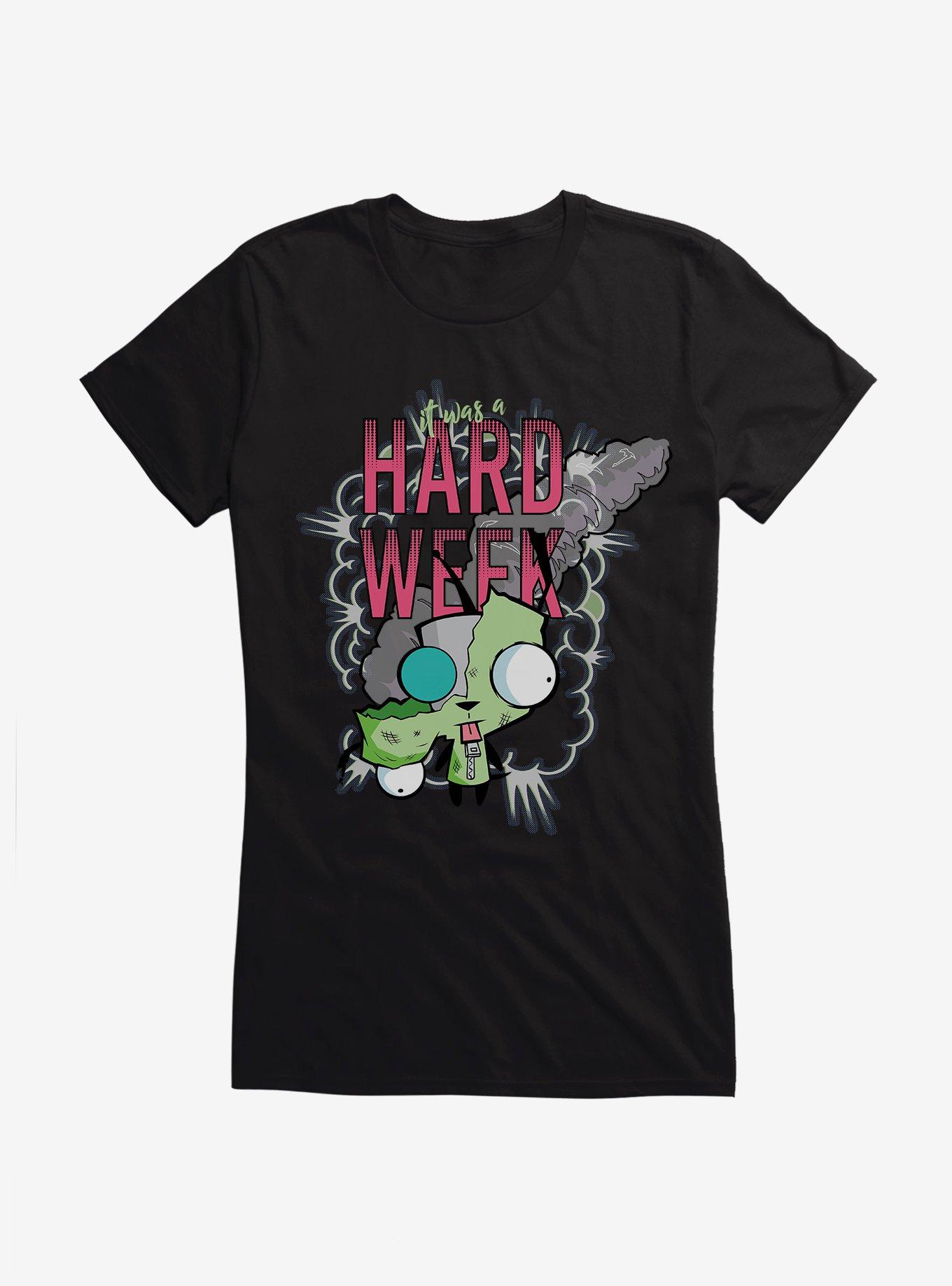 Invader Zim Hard Week GIR Girls T-Shirt, , hi-res