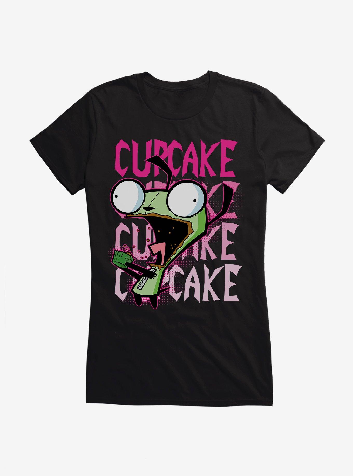Invader Zim Cupcake Cupcake Cupcake Cupcake GIR Girls T-Shirt, , hi-res