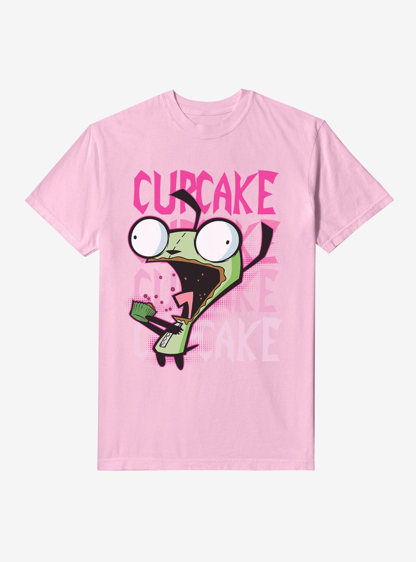 Invader Zim Cupcake Cupcake Cupcake Cupcake GIR Garment-Dyed T-Shirt, BLOSSOM, hi-res