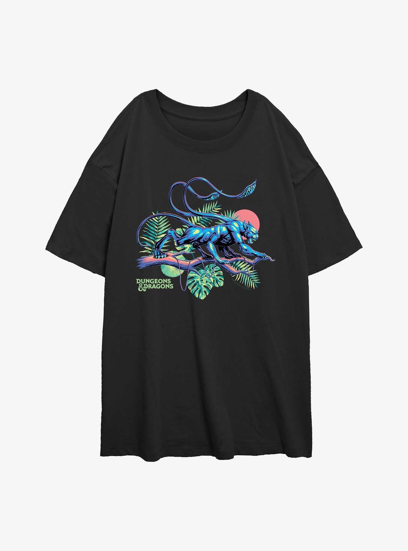 Dungeons & Dragons Displacer Beast Girls Oversized T-Shirt, , hi-res