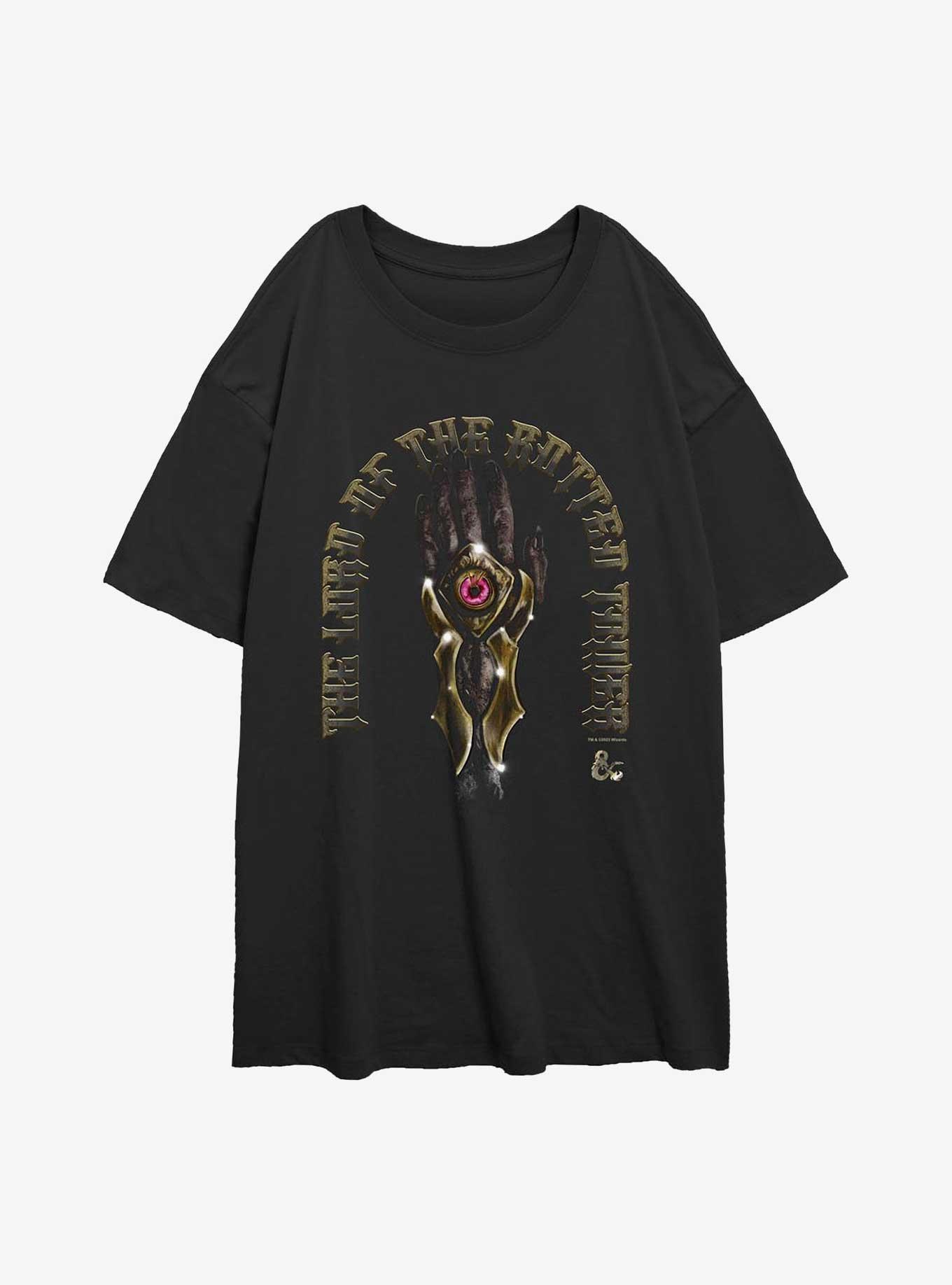 Dungeons & Dragons Vecna's Hand Girls Oversized T-Shirt, , hi-res