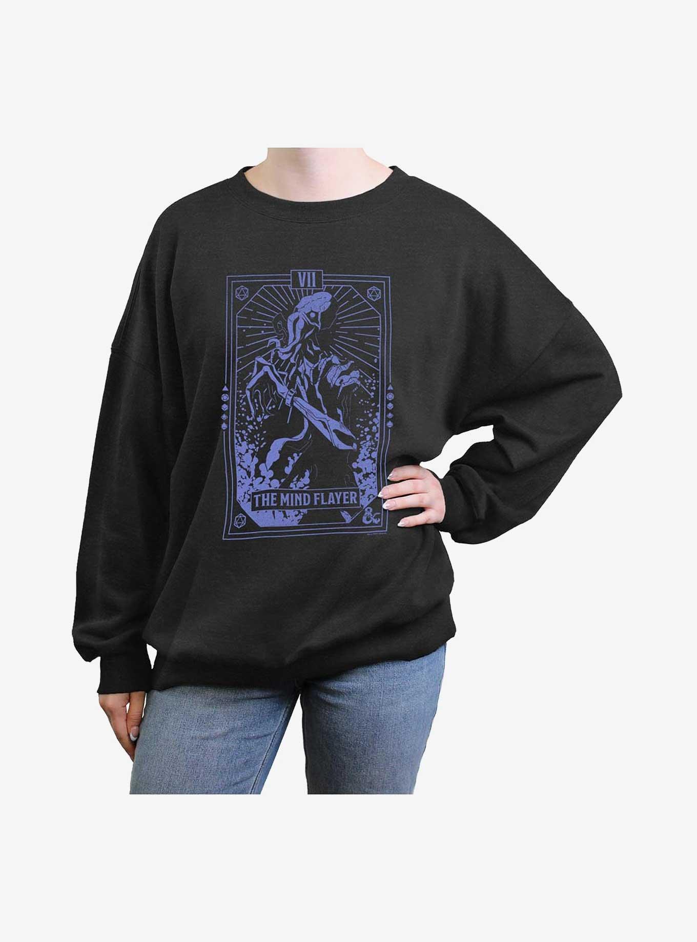 Dungeons & Dragons Mindflayer Tarot Girls Oversized Sweatshirt, , hi-res