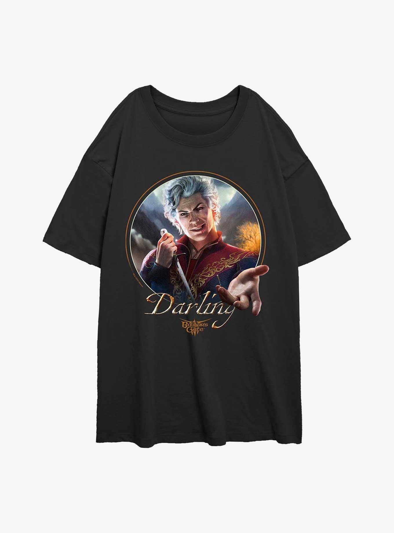Dungeons & Dragons Baldur's Gate Astarion Darling Girls Oversized T-Shirt, , hi-res