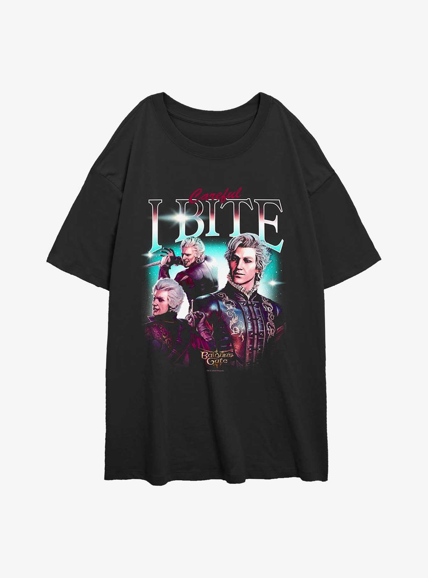 Dungeons & Dragons Baldur's Gate Astarion Montage Girls Oversized T-Shirt, , hi-res