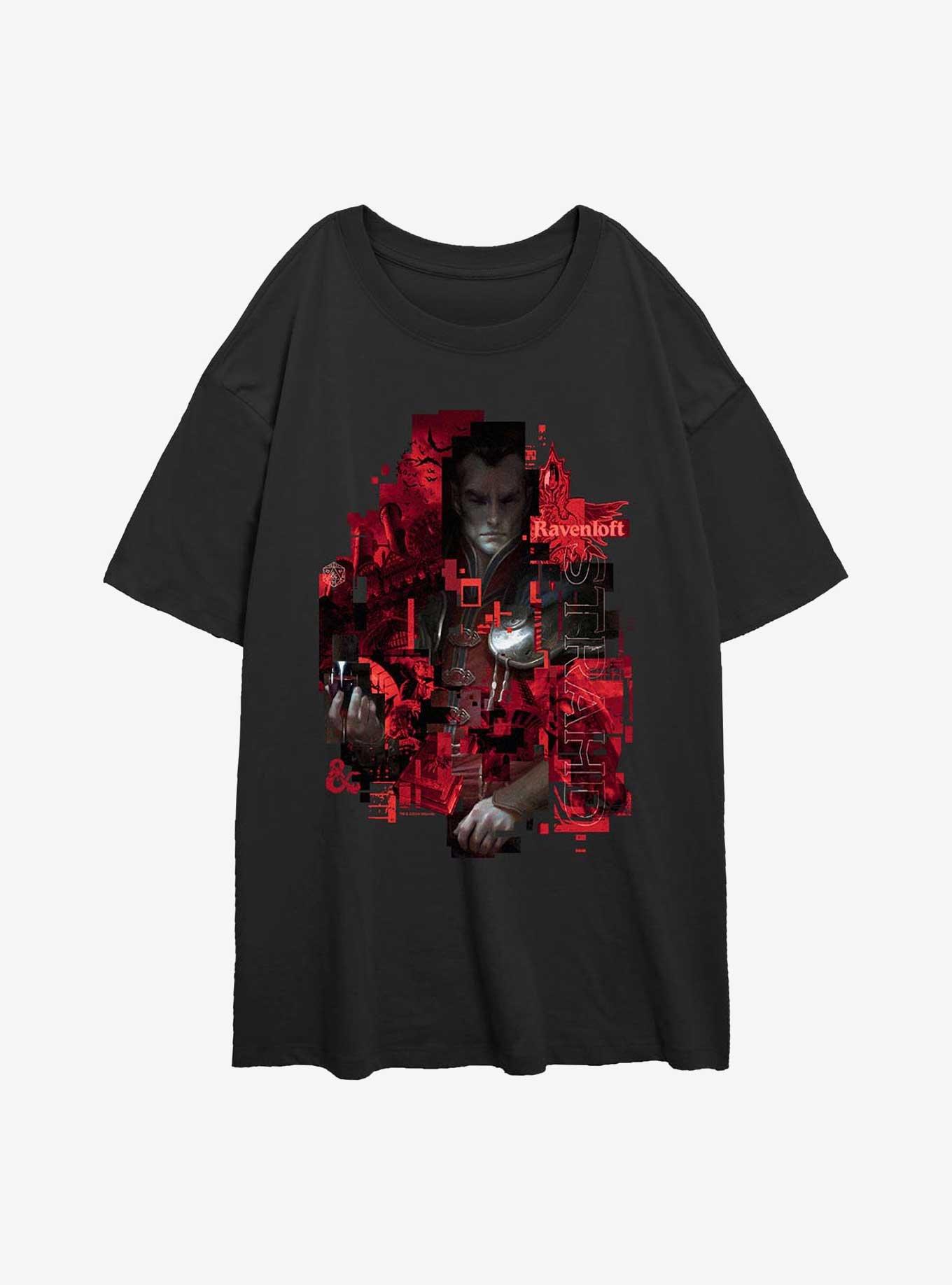 Dungeons & Dragons Ravenloft Strahd Girls Oversized T-Shirt, , hi-res