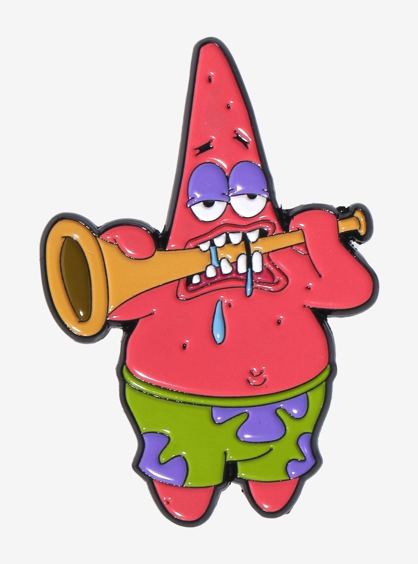 SpongBob SquarePants Patrick Trumpet Enamel Pin, , hi-res