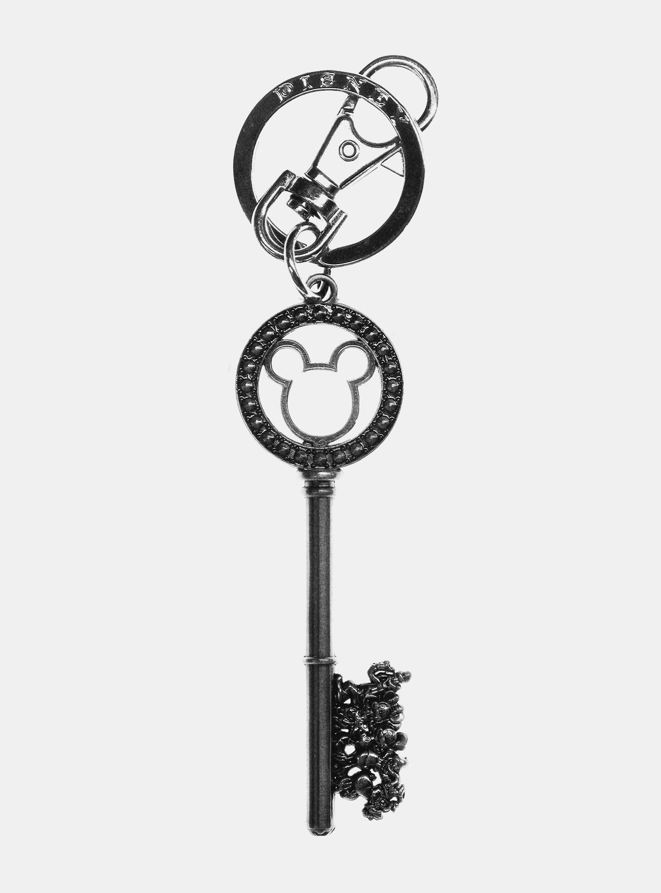 Disney Mickey Mouse Silhouette Figural Key Keychain, , hi-res