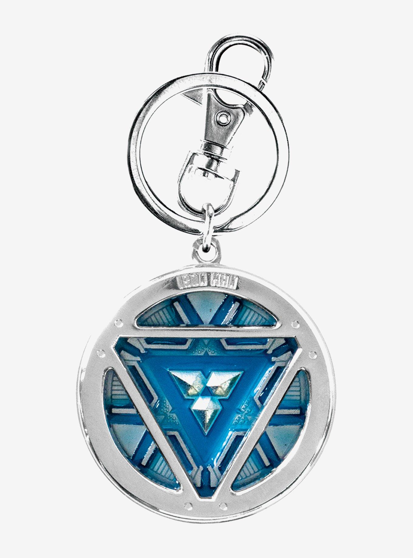 Marvel Iron Man Arc Reactor Glow-in-the-Dark Keychain, , hi-res
