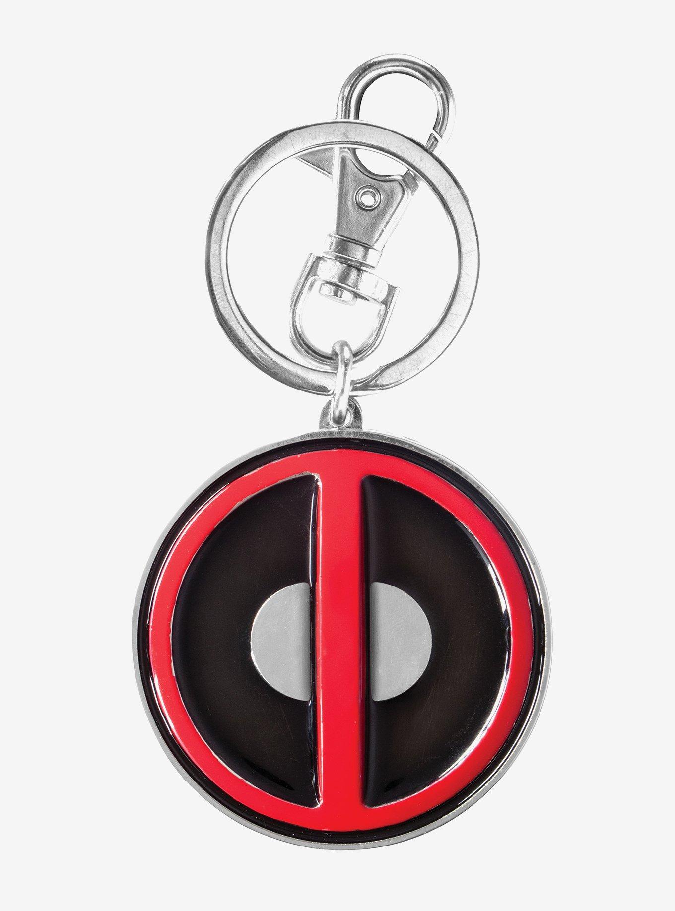 Marvel Deadpool Classic Logo Keychain, , hi-res