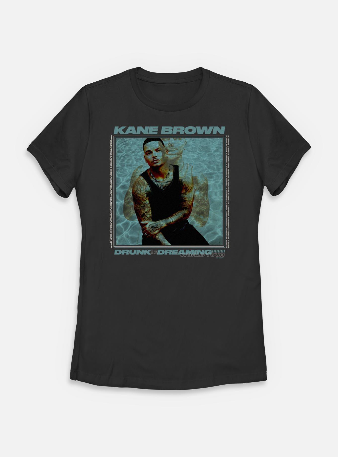 Kane Brown Drunk Or Dreaming World Tour Womens T-Shirt,New Products : American Fashion Style Bags On Sale