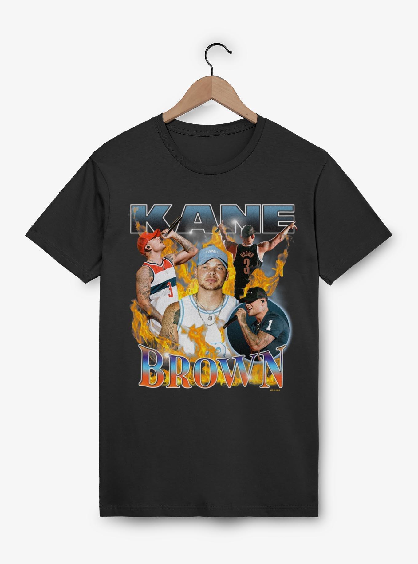 Kane Brown Flames Collage T-Shirt, , hi-res