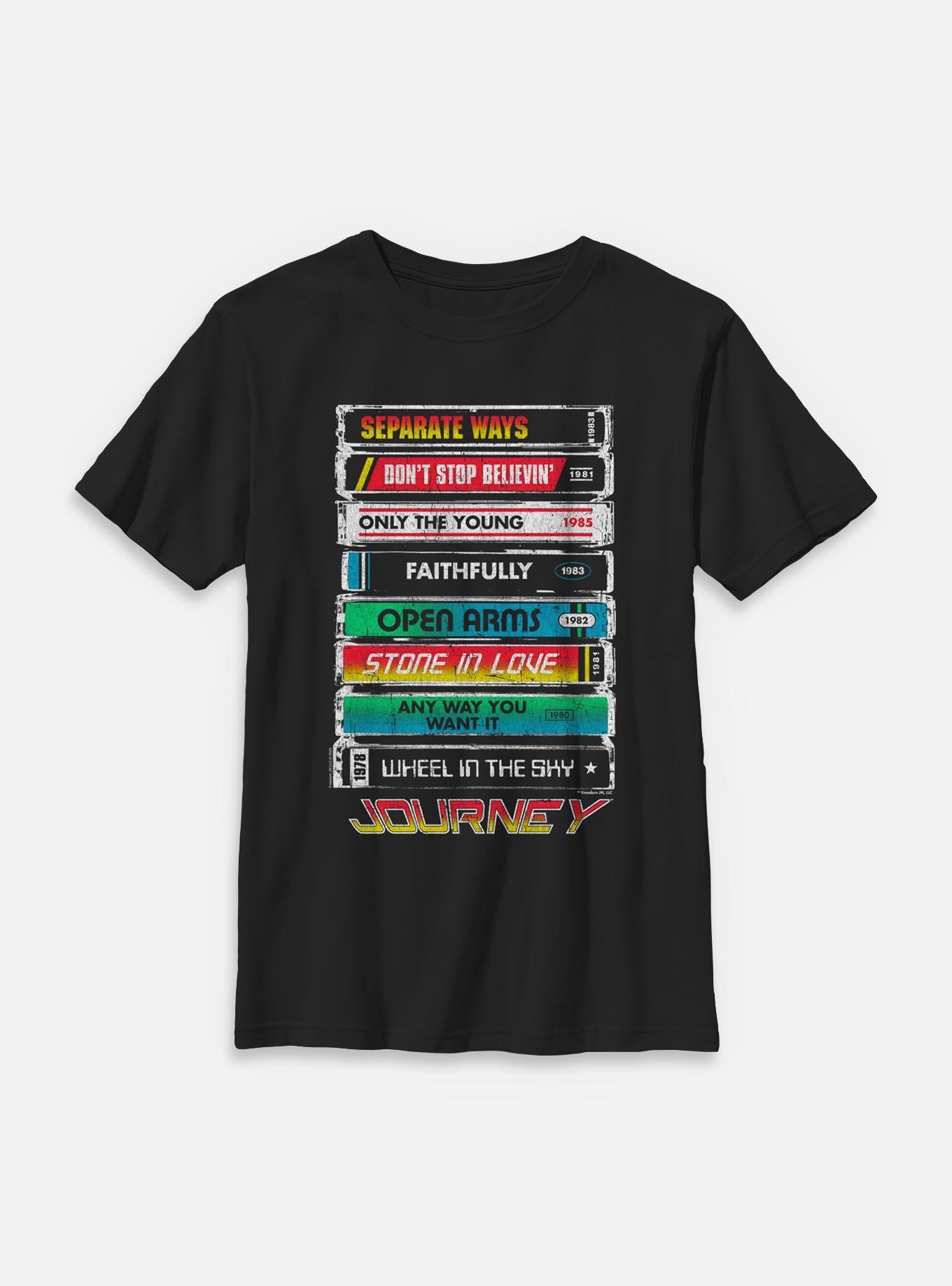 Journey Tape Deck Hits Youth T-Shirt, , hi-res