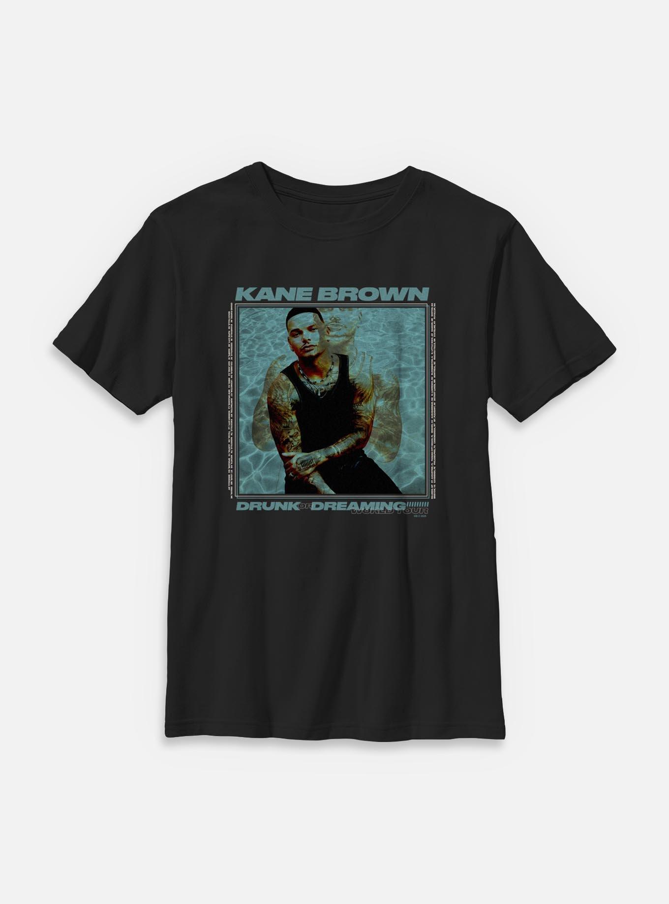 Kane Brown Drunk Or Dreaming World Tour Youth T-Shirt, , hi-res