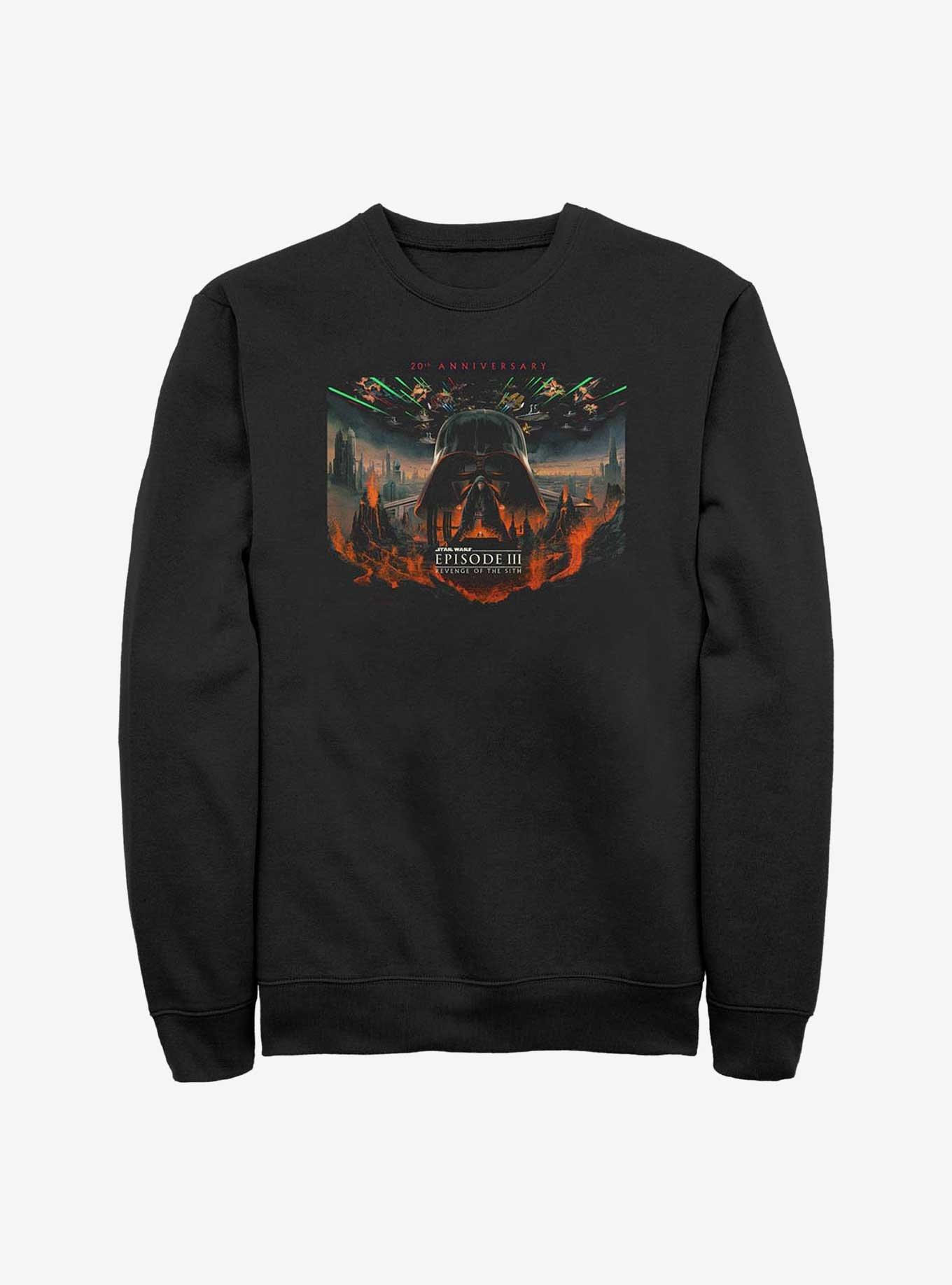 Star Wars Episode III: Revenge Of The Sith 20th Anniversary Scenic Poster Sweatshirt, , hi-res