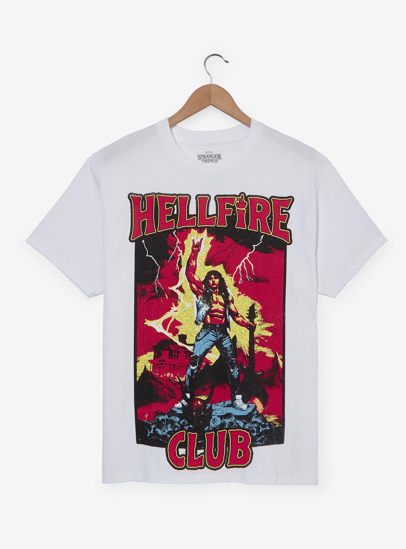Stranger Things Hellfire Club Eddie Vintage T-Shirt — BoxLunch Exclusive