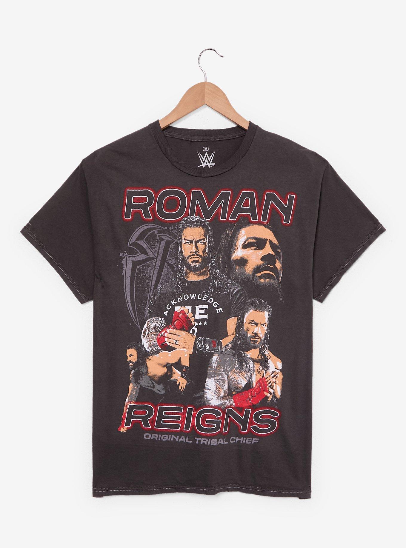 WWE Roman Reigns Multi-Portrait T-Shirt - BoxLunch Exclusive