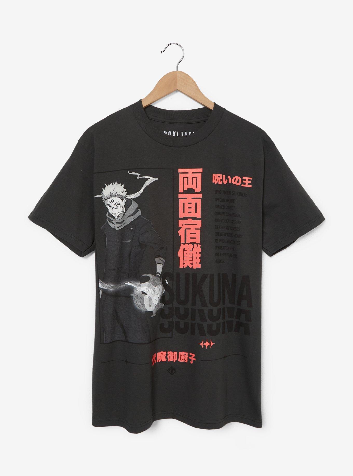 Jujutsu Kaisen Sukuna Graphic T-Shirt — BoxLunch Exclusive, , hi-res