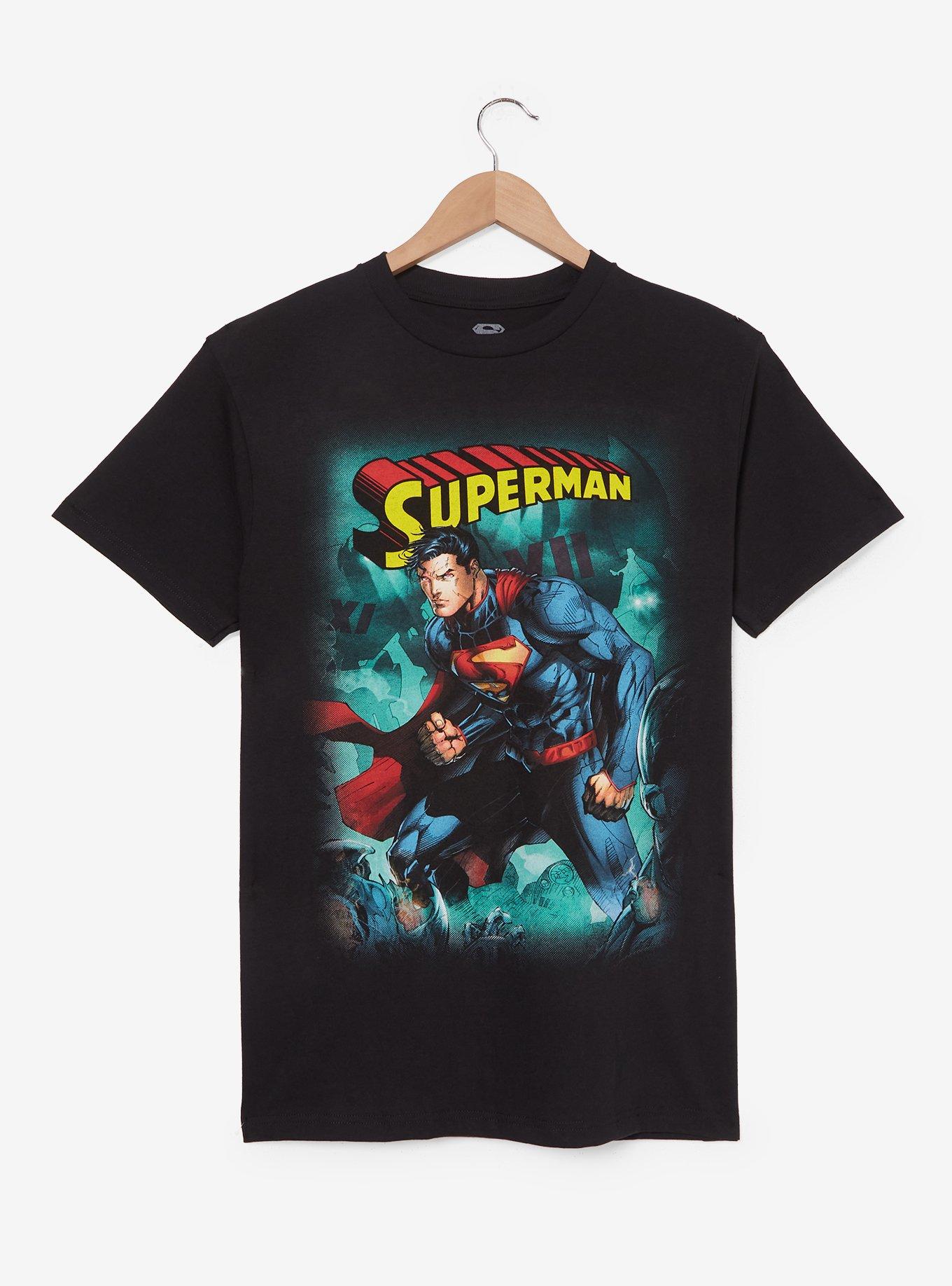 DC Comics Superman Comic Cover T-Shirt - BoxLunch Exclusive