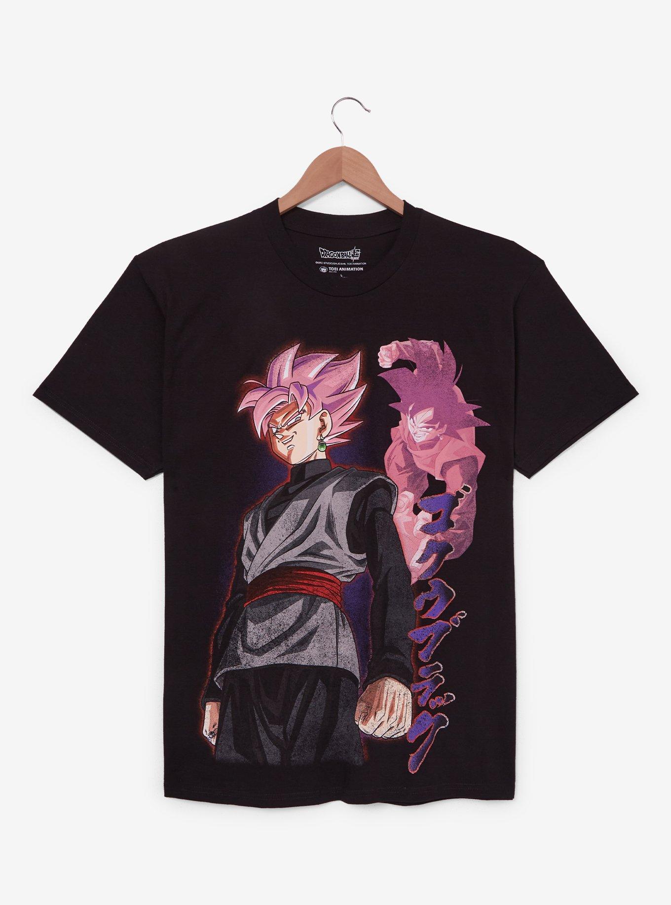 Dragon Ball Z Super Saiyan Rose Jumbo Print T-Shirt — BoxLunch