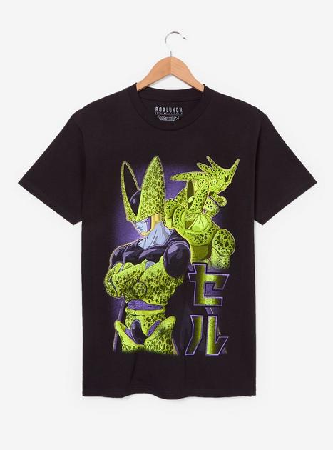 未使用　タグ付き　BoxLunch ドラゴンボール　ユニフォーム　Tシャツ Dragon Ball Z Cell Jumbo Portrait T-Shirt - BoxLunch Exclusive