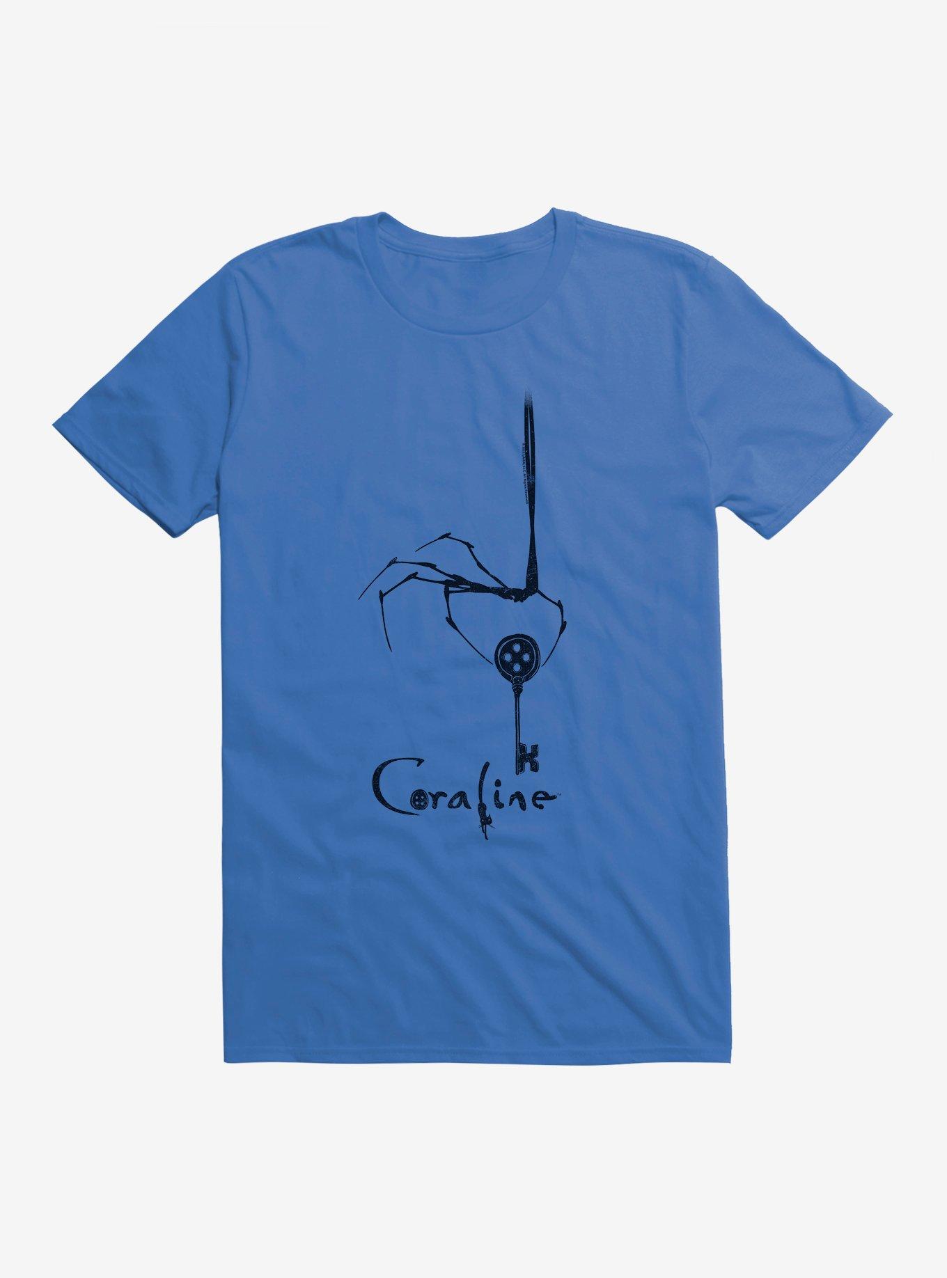 Coraline Button Skeleton Key T-Shirt