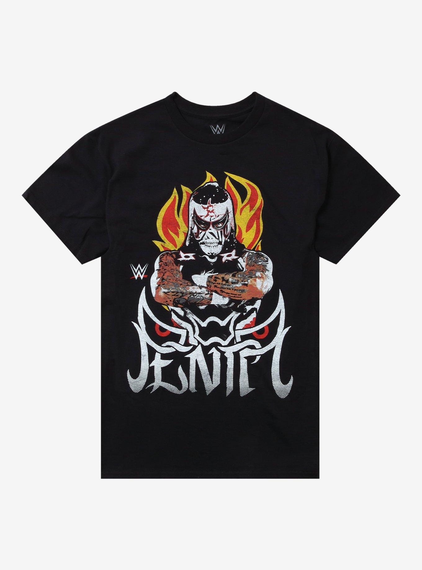 WWE Pénta Flames T-Shirt | Hot Topic