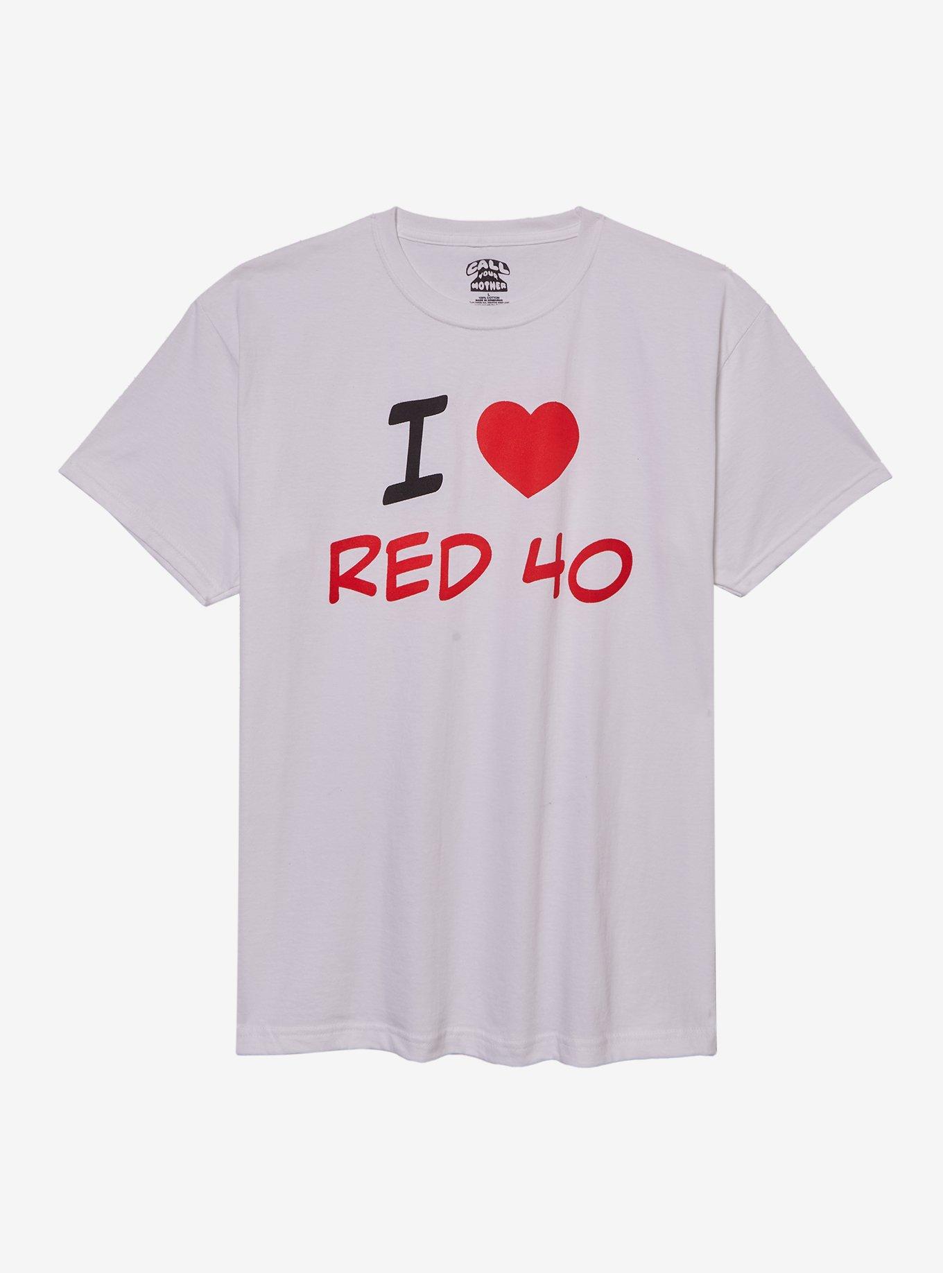 I Love Red 40 T-Shirt By Call Your Mother, , hi-res