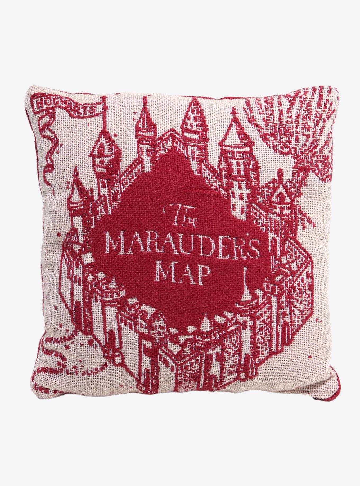 Harry Potter Marauder's Map Motto Throw Pillow, , hi-res
