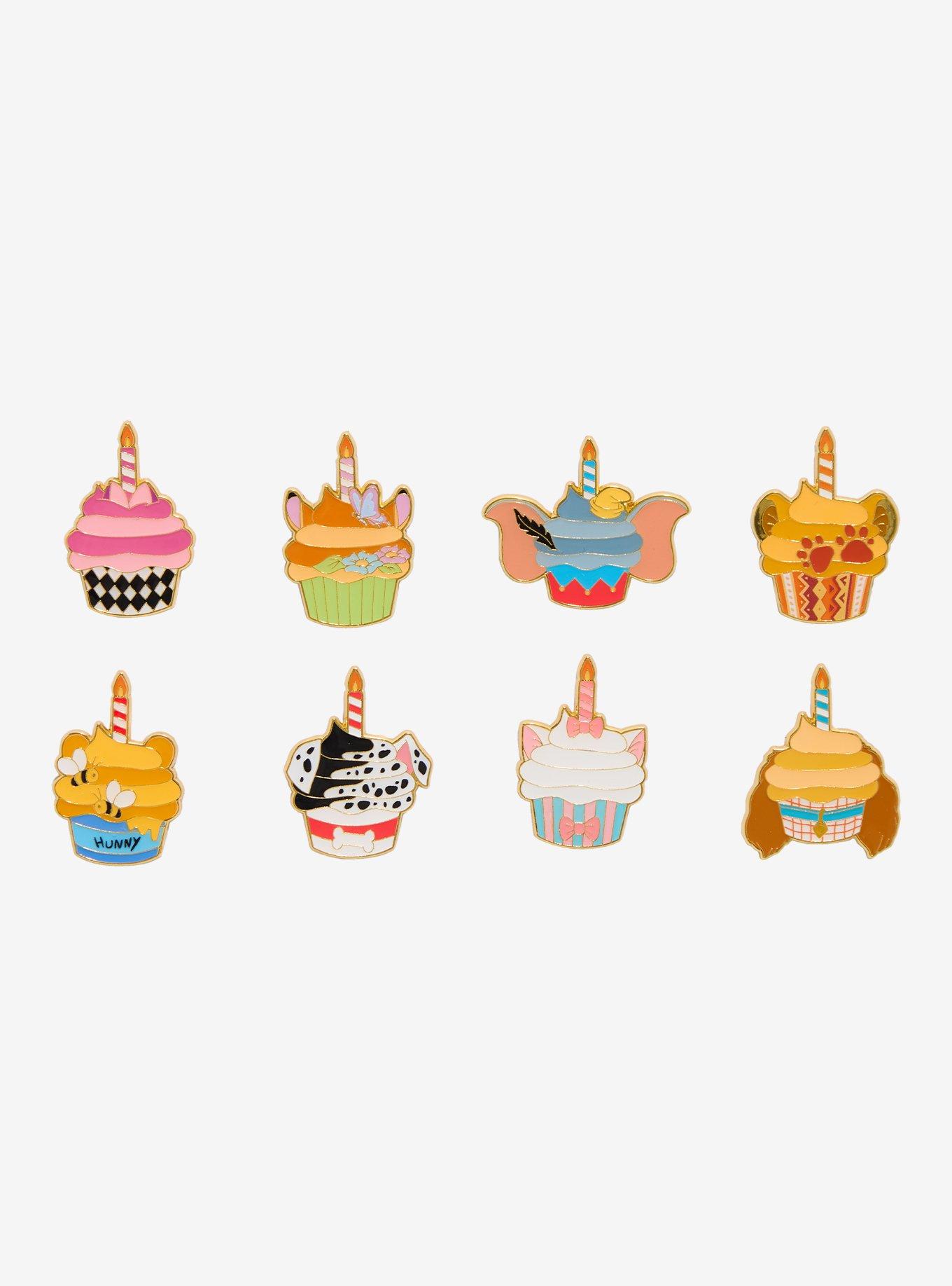 Loungefly Disney Character Cupcakes Blind Box Enamel Pin &mdash; BoxLunch Exclusive, , hi-res