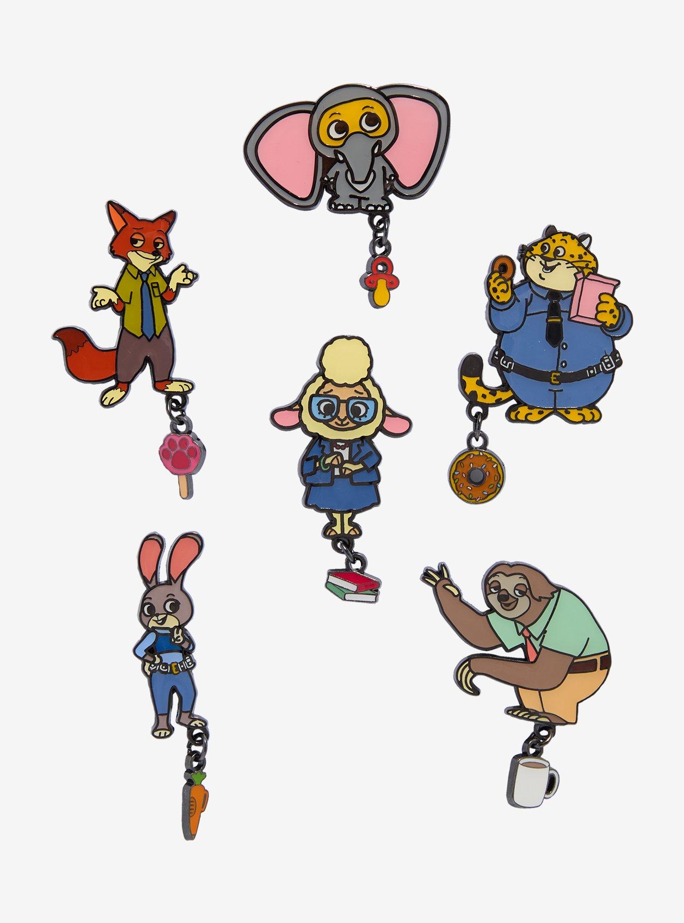 Loungefly Disney Zootopia Charmed Blind Box Enamel Pin — BoxLunch Exclusive , , hi-res