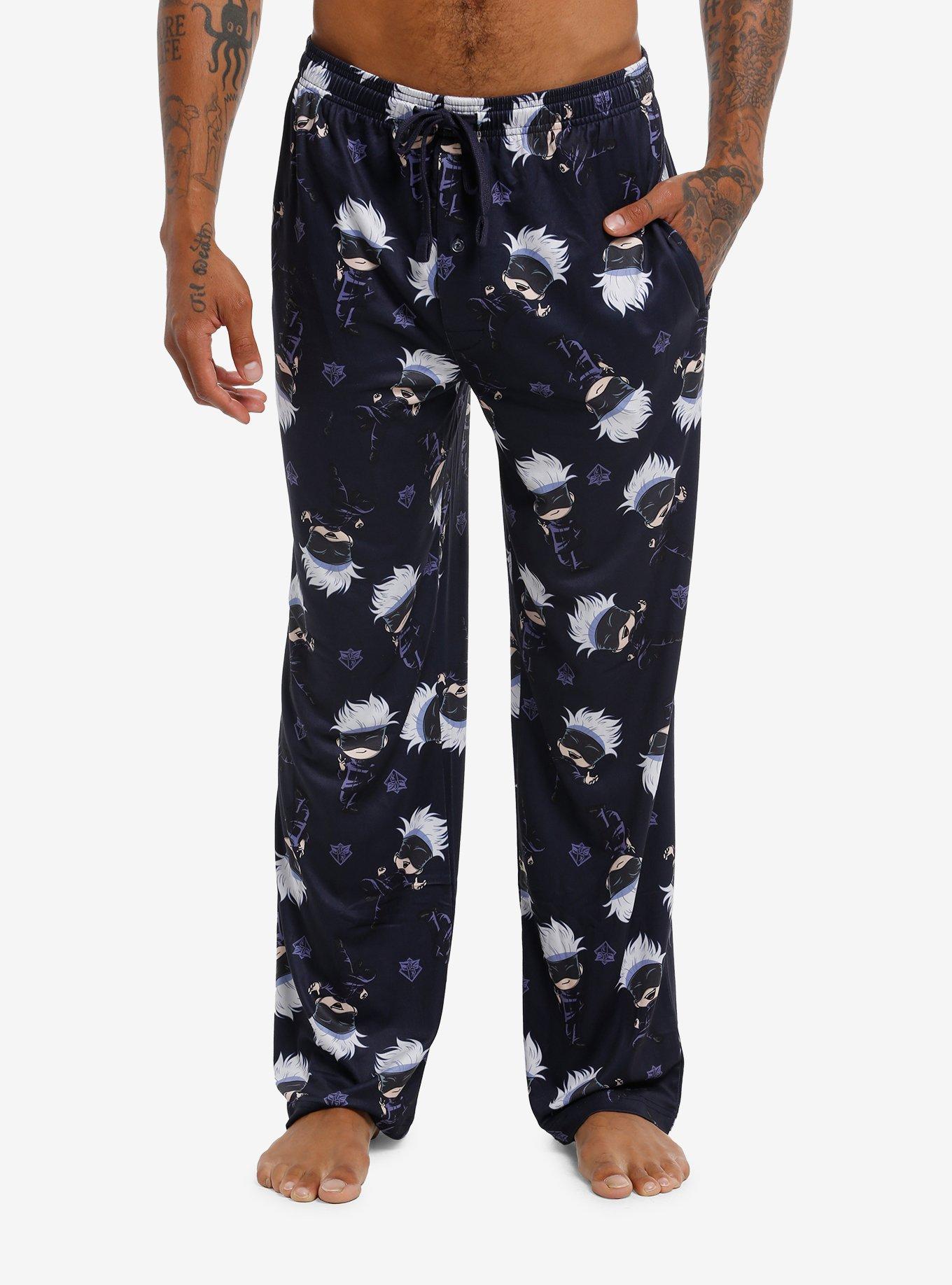 Jujutsu Kaisen Gojo Chibi Pajama Pants, , hi-res