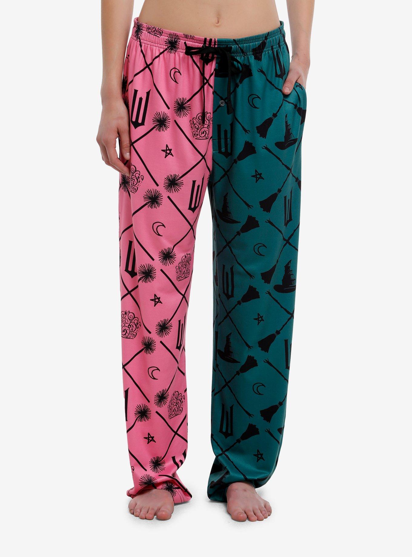 Wicked Elphaba & Glinda Split Pajama Pants, , hi-res