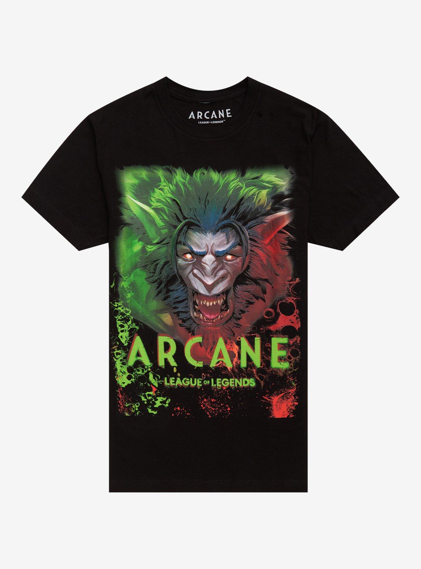 Arcane Vander Split Color T-Shirt, , hi-res