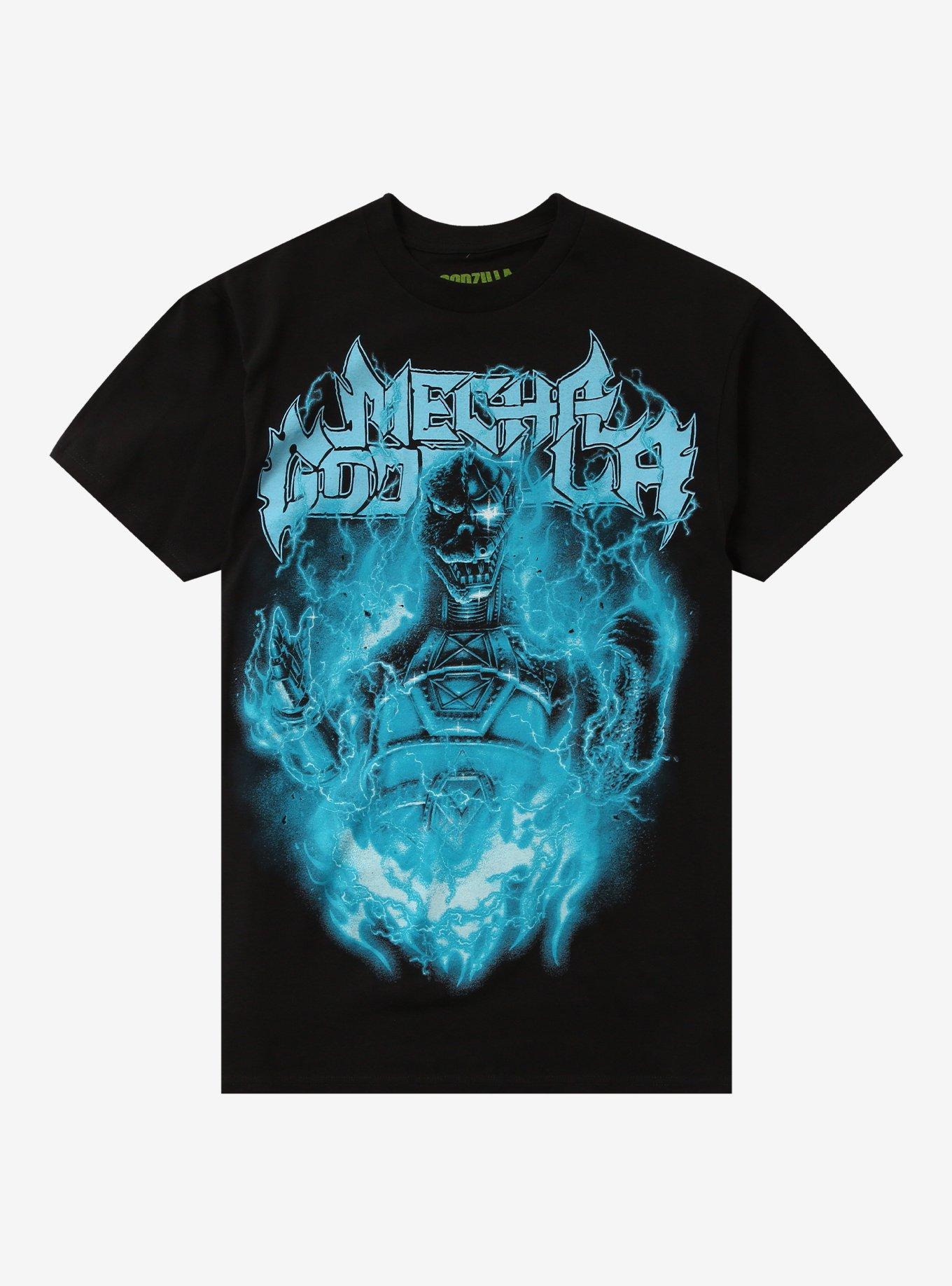 Godzilla Ghost X Ghost Mechagodzilla Metal T-Shirt, , hi-res