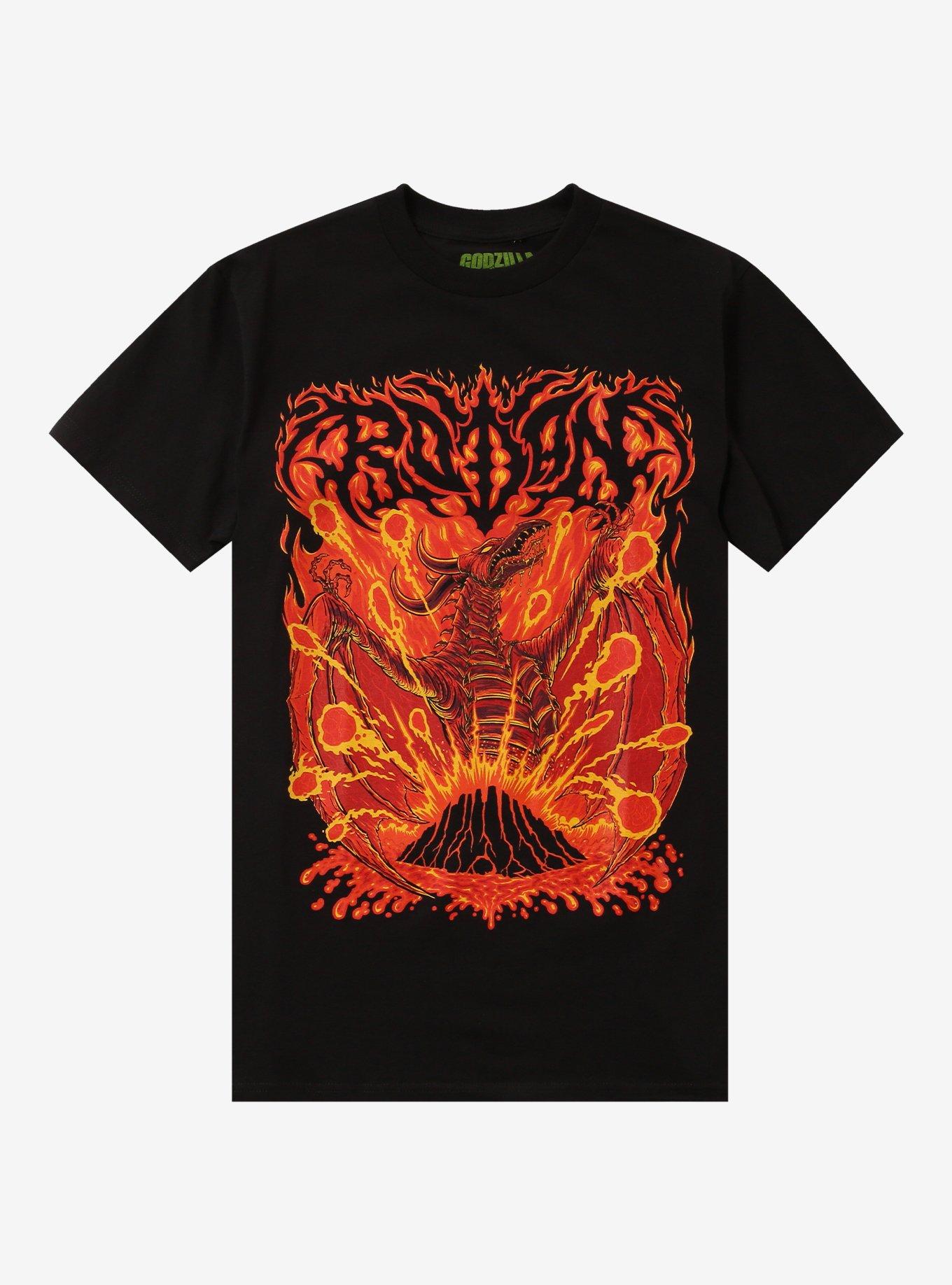 Godzilla Ghost X Ghost Rodan Metal T-Shirt, , hi-res