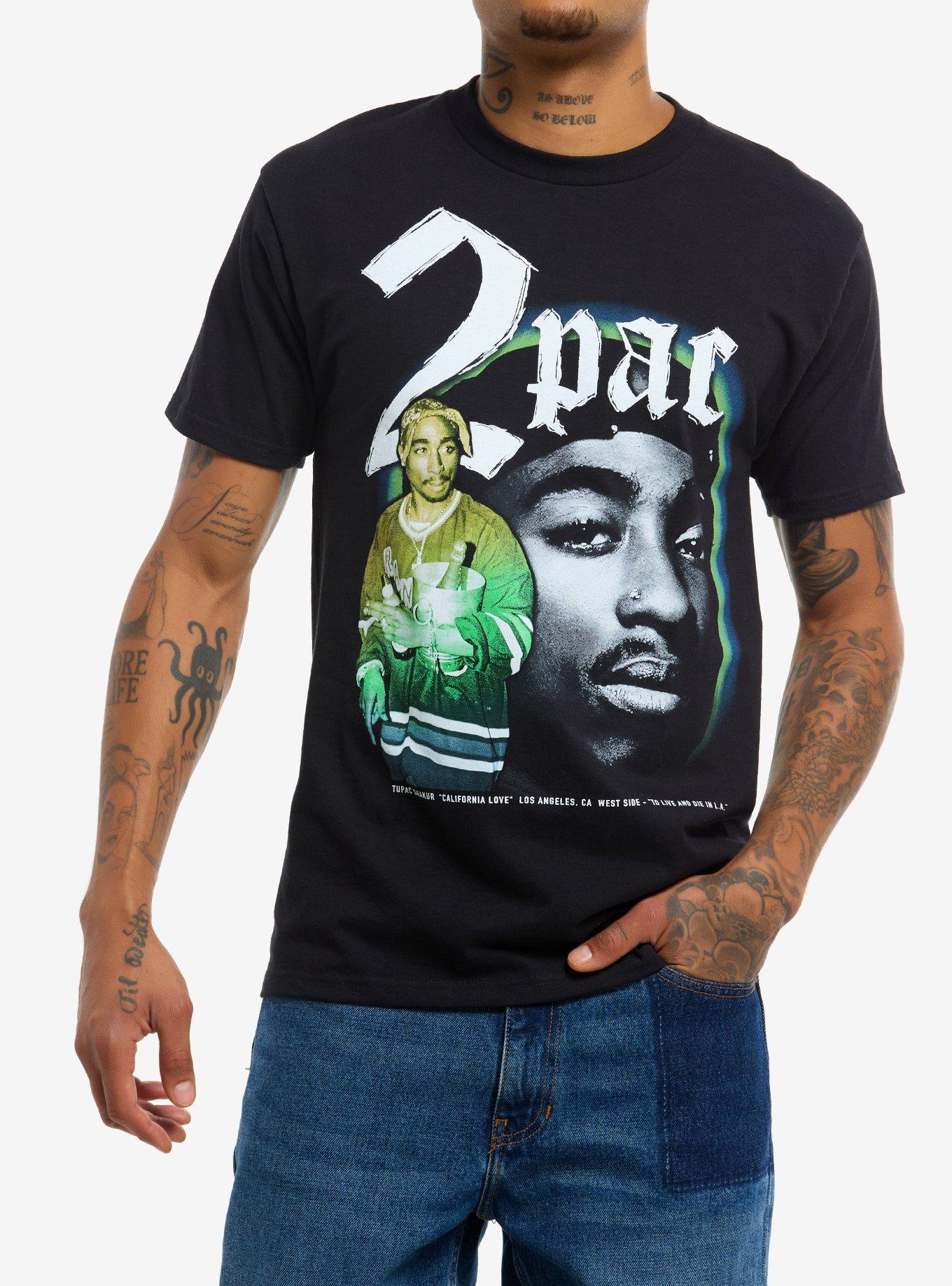 Tupac California Love Portrait T-Shirt, , hi-res
