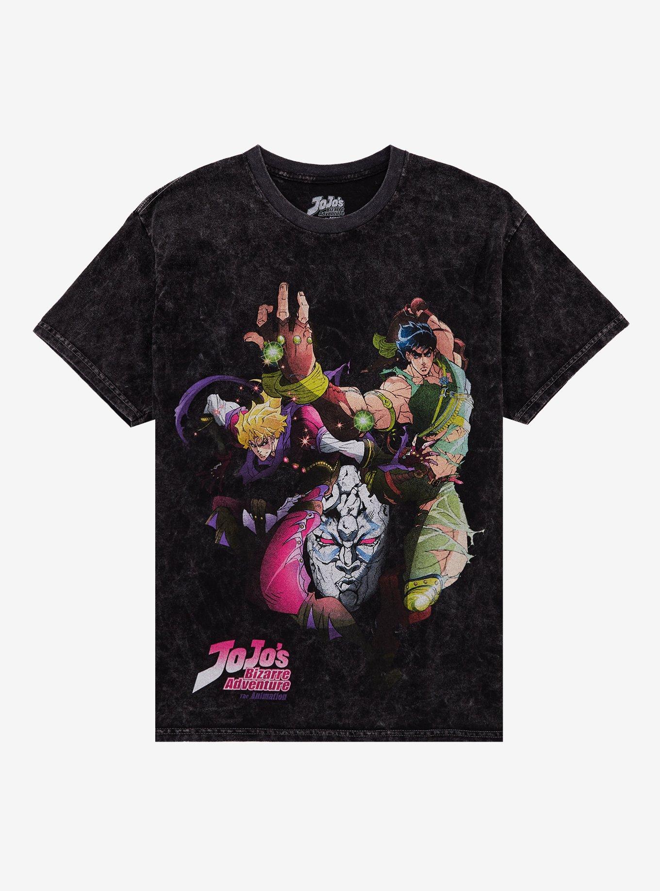 JOJO115  JoJo's Bizarre Adventure Duo Dark Wash T-Shirt | Hot Topic