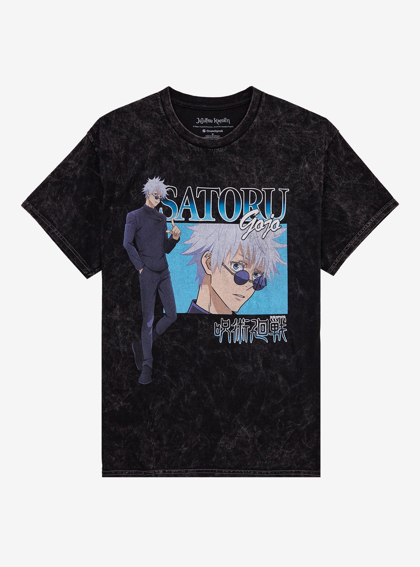 Jujutsu Kaisen Young Gojo Dark Wash T-Shirt, , hi-res